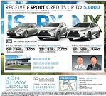 多倫多Ken Shaw淩志車行 5月優惠一攬