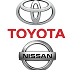 日產汽車和豐田汽車均躋身全球最暢銷的五個日系車品牌。(大纪元合成图）