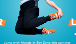 Sky Zone室內蹦床樂園-免費襪子
